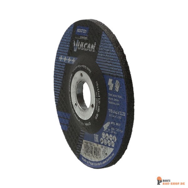 nortonschleifmittel/NORTON_schleifmittel_66252925522 Grinding wheel Angle Grinder Norton VULCAN METAL INOX 115x6.4x22.23_148346